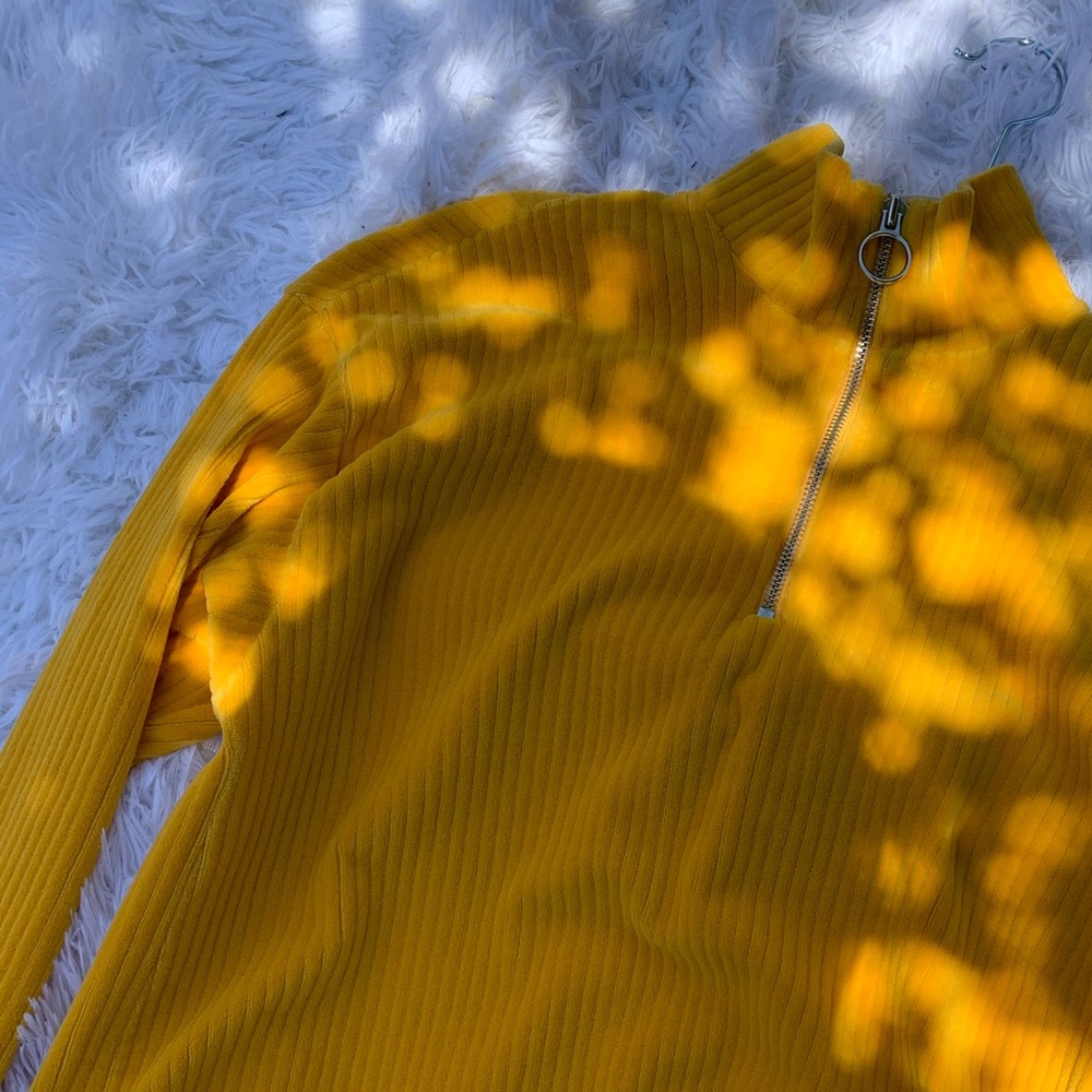 Forever 21 Yellow Hoodie